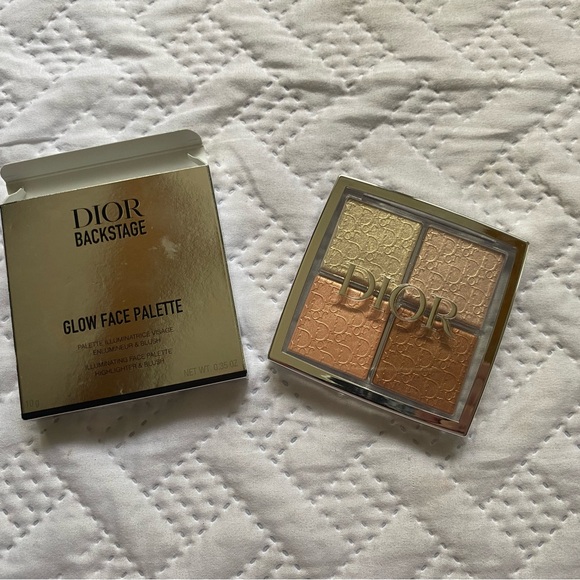 DIOR BACKSTAGE Glow Face Palette Highlighter 002 Glitz NEW - Picture 1 of 7